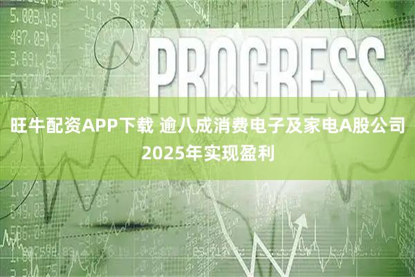 旺牛配资APP下载 逾八成消费电子及家电A股公司2025年实现盈利
